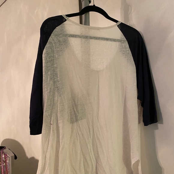 NWOT Alternative Apparel baseball style Tee - Picture 6 of 8